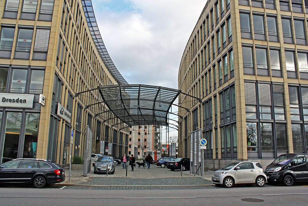 Außenansicht Gebäude Standort Dresdendes SID 